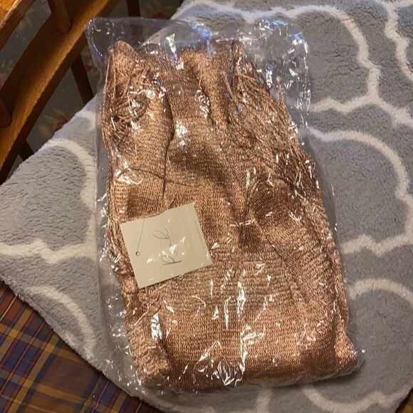 Rustic fringed scarf - Picture 3 of 3